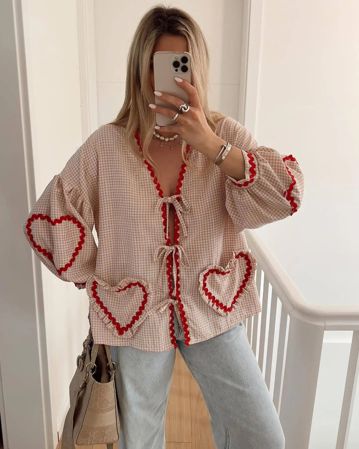 Sofie | Herzbluse