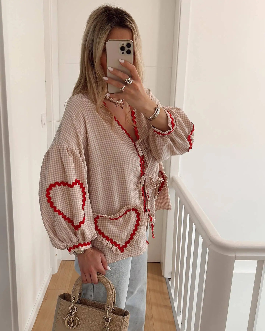 Sofie | Herzbluse